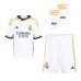 Real Madrid Antonio Rudiger #22 Replika Babykläder Hemma matchkläder barn 2023-24 Korta ärmar (+ Korta byxor)